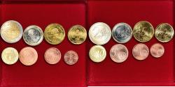 World Coins - Austria, Set Euros, 2007, Set 8 monnaies Euro,