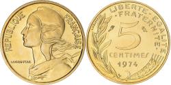 World Coins - Coin, France, Marianne, 5 Centimes, 1974, Paris, , Aluminum-Bronze