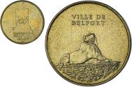 World Coins - France, Token, Touristic token, Belfort - 700ème anniversaire, Arts & Culture