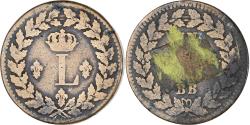 World Coins - Coin, France, Louis XVIII, Decime, 1815, Strasbourg, , Bronze, KM:701