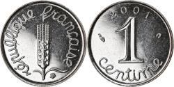 World Coins - Coin, France, Épi, Centime, 2001, Paris, , Stainless Steel, KM:928