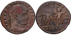 Ancient Coins - Roman Empire, Maxentius, Follis, 309-312, Ostia, Bronze, , RIC:35