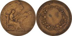 World Coins - France, Medal, Société d'Horticulture et des Jardins Ouvriers du Nord, Flora