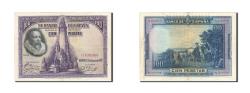 World Coins - Banknote, Spain, 100 Pesetas, 1928, 1928-08-15, KM:76a, AU(55-58)