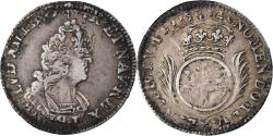 World Coins - France, Louis XIV, 1/16 Ecu de Flandre aux palmes, 1695, Lille, Reformed