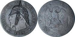 World Coins - Coin, France, Napoleon III, 5 Centimes, 1855 (1871), Strasbourg, Satirique