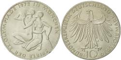 World Coins - Coin, GERMANY - FEDERAL REPUBLIC, 10 Mark, 1972, Hambourg, , Silver