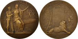 World Coins - France, Medal, French Third Republic, Bronze, Grandhomme,