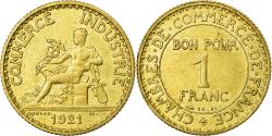 World Coins - Coin, France, Chambre de commerce, Franc, 1921, Paris,