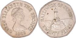 World Coins - Coin, Jersey, 20 Pence, 1983