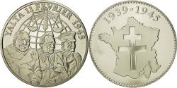 World Coins - France, Medal, Les Accord de Yalta, 11 Février 1945, , Nickel