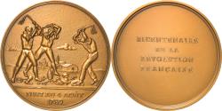 World Coins - France, Medal, Révolution Française, Abolition des Privilèges, History, 1987