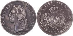 World Coins - Coin, France, Louis XV, Écu au bandeau, 1754, Bayonne, , Silver