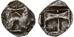 Ancient Coins - Troas, Obol, ca. 500-450 BC, Tenedos, Silver, , HGC:6-381