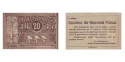 World Coins - Banknote, Austria, Pernau O.Ö. Gemeinde, 20 Heller, Texte, 1920, 1920-10-31