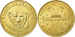 World Coins - France, Token, Touristic token, Peaugres - Safari n°1, Arts & Culture, 2000