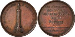 World Coins - France, Medal, Hommage aux Lillois de 1792, History, 1845, Lecomte,