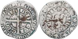 World Coins - Coin, France, Flanders, Louis II de Mâle, Gros, 1346-1384, , Silver