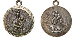 World Coins - France, Medal, Notre-Dame de la Garde, Religions & beliefs, , Silvered