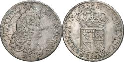 World Coins - France, Louis XIV, 1/2 Écu de Flandre, 1685, Paris, Silver,