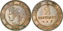 World Coins - Coin, France, Cérès, 2 Centimes, 1888, Paris, , Bronze, KM:827.1
