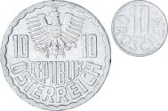 World Coins - Austria, 10 Groschen, 1992