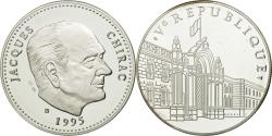 World Coins - France, Medal, Les Présidents de la République, Jacques Chirac,