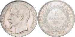 World Coins - France, Louis-Napoléon Bonaparte, 5 Francs, 1852, Paris, Silver,