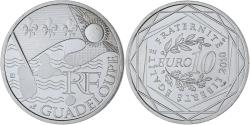 World Coins - France, 10 Euro, Euros des régions, 2010, Paris, Guadeloupe, , Silver