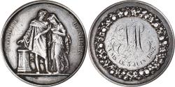 World Coins - France, Medal, Mariage, Fidélité Bonheur, Religions & beliefs, 1862, Petit