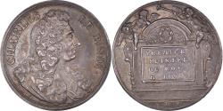 World Coins - France, Token, Charles Le Brun, Premier Peintre du Roy, History, 1690, Dassier
