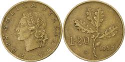 World Coins - Italy, 20 Lire, 1959