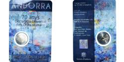 World Coins - Andorra, 2 Euro, droits de l'homme, 2018, BU, , Bi-Metallic