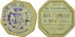 World Coins - Coin, France, Mairie de Caussade, Caussade, 10 Centimes, , Cardboard