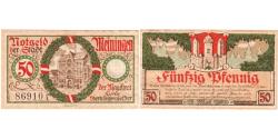 World Coins - Germany, Meiningen Stadt, 50 Pfennig, 1920-05-15, UNC(60-62)