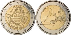 World Coins - Spain, 2 Euro, 10 years euro, 2012, Madrid, , Bi-Metallic, KM:1252