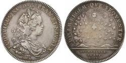 World Coins - France, Token, Louis XV, Secrétaires du roi, 1715 (1719), Silver,