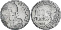 World Coins - France, Cochet, 100 Francs, 1955, , Copper-nickel, KM:919.1