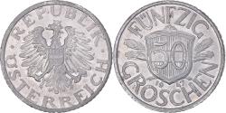 World Coins - Coin, Austria, 50 Groschen, 1947, , Aluminum, KM:2870