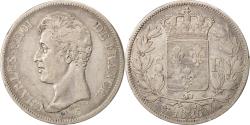 World Coins - Coin, France, Charles X, 5 Francs, 1825, Lille, , Silver, KM:720.13