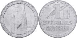 World Coins - Austria, 1 Stephansgroschen, 1950, Vienna, Aluminum,