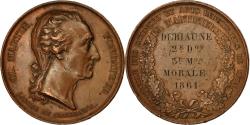 World Coins - France, Medal, Deuxième République, Major Martin, Ecole de la Martinière