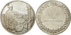 World Coins - France, Medal, La Lettre, Jean Vermeer, , Silver