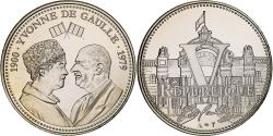 World Coins - France, Medal, Vème République, Yvonne De Gaulle, , Copper-nickel