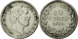 World Coins - Coin, Netherlands, William III, 10 Cents, 1885, , Silver, KM:80