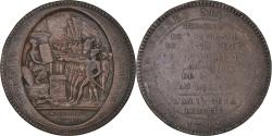World Coins - Coin, France, Monneron, 5 Sols, 1792, Paris, , Bronze