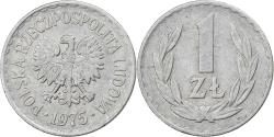 World Coins - Poland, Zloty, 1975, Warsaw, Aluminum, , KM:49.1
