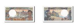 World Coins - Banknote, Tahiti, 500 Francs, 1982, 1982, KM:25b2, UNC(65-70)