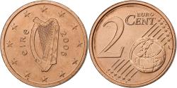 World Coins - Ireland, 2 Euro Cent, 2006, Copper Plated Steel,
