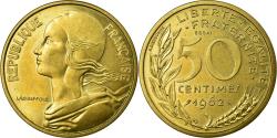 World Coins - Coin, France, 50 Centimes, 1962, , Aluminum-Bronze, KM:E110